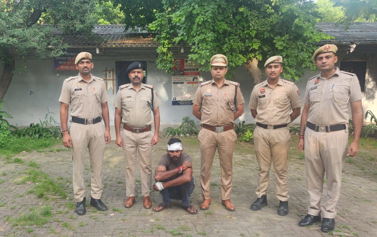 Faridabad News | गांधी कॉलोनी में युवक की हत्या : आरोपी गिरफ्तार | मजदूरी के पैसों को लेकर विवाद