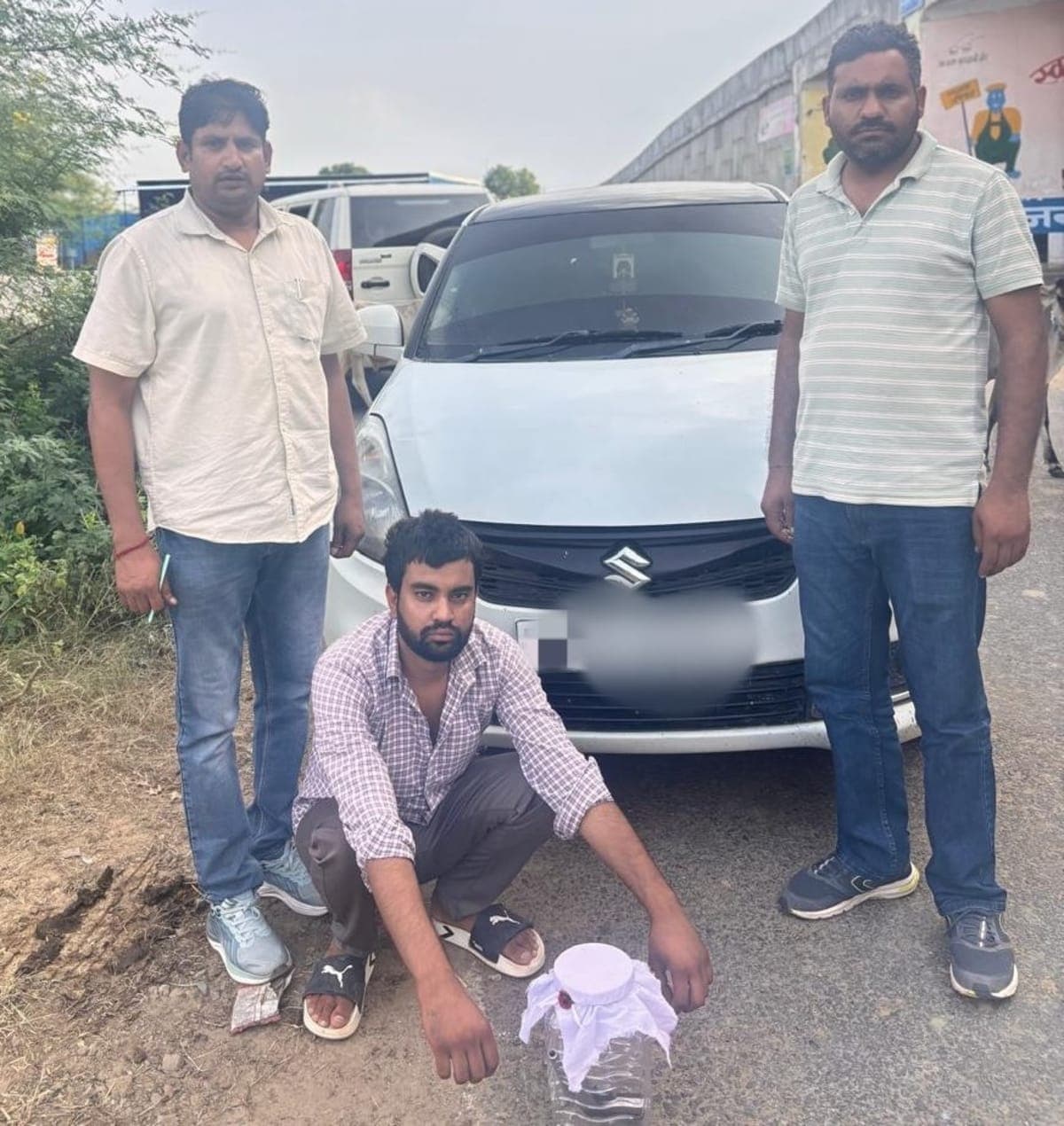 Narnaul News | अवैध हथियार के साथ आरोपी गिरफ्तार : देशी कट्टा बरामद | स्विफ्ट कार भी कब्जे में