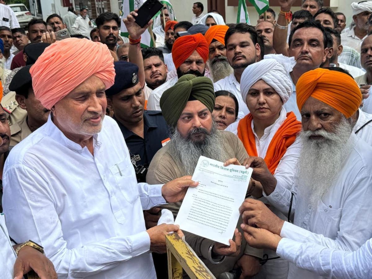 Yamunanagar News | किसानों ने कृषि मंत्री को सौंपा ज्ञापन : गन्ने का रेट बढ़ाने की मांग | 15 सितंबर से धान खरीद की मांग