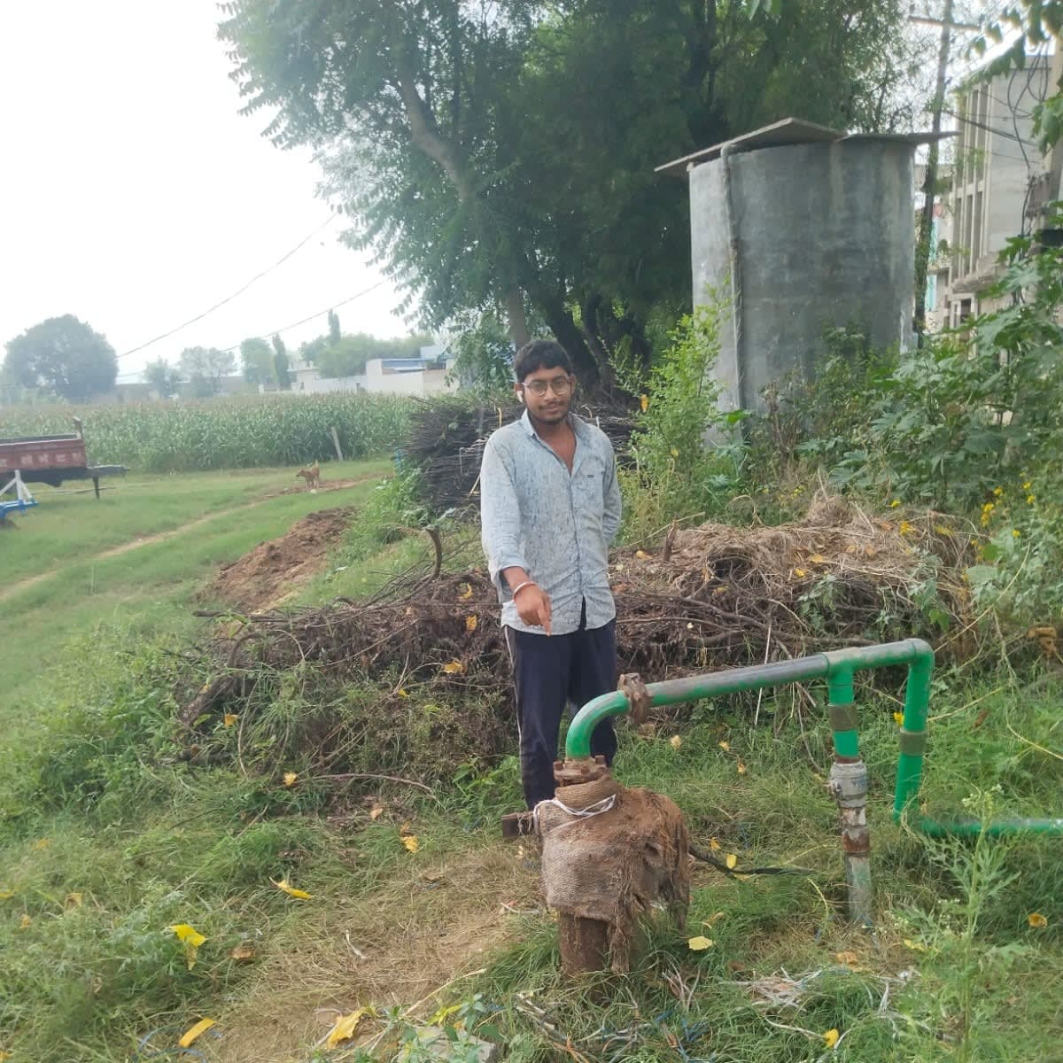 Nangal Chaudhary News | नांगल पीपा में पेयजल संकट : एक ट्यूबवेल 2 महीने से बंद | दूसरे की पाइपलाइन चार जगह टूटी