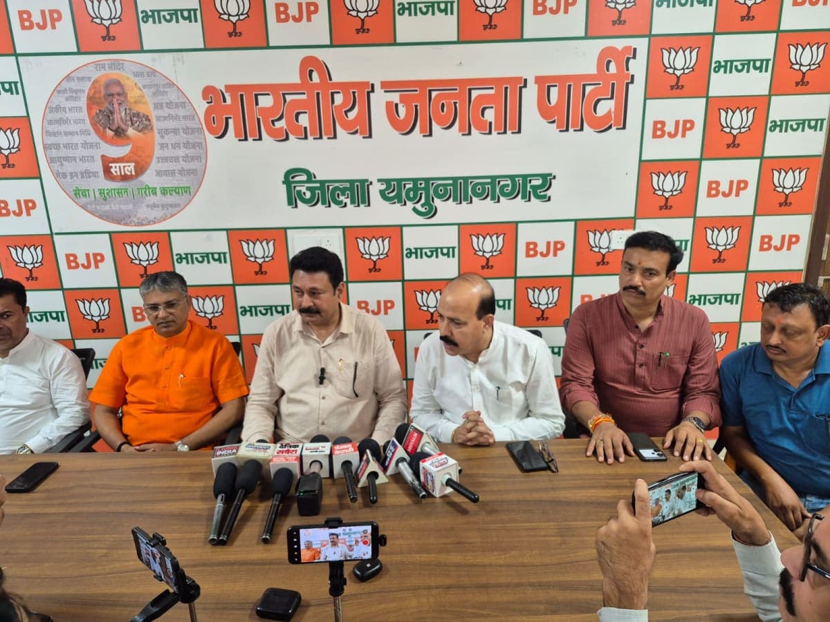 Yamunanagar News | 17 सितंबर से सेवा संकल्प अभियान : हर घर जलाएंगे आशीर्वाद का दीया | 30 दिन में मोतियाबिंद मुक्त हरियाणा का संकल्प