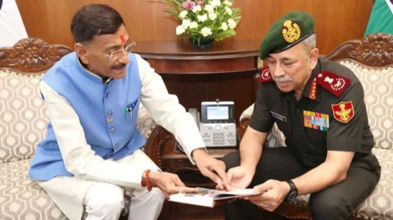 नई दिल्ली। रक्षा राज्य मंत्री से मिले CDS जनरल एन. एस. राजा सुब्रमणि : सुरक्षा हालात पर मंथन | रक्षा सुधारों पर हुई अहम चर्चा