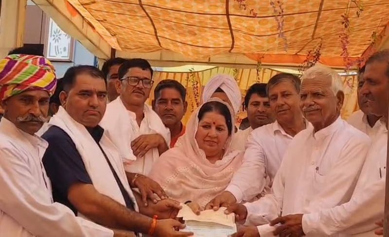 Nangal Chaudhary News | वीर गुर्जर भवन को ₹2 करोड़ 51 हजार की सौगात : मातादीन पनिहार ने किया ऐलान | बनेगी डिजिटल लाइब्रेरी