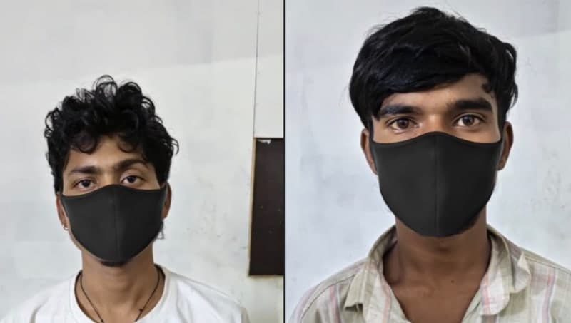 Faridabad News | स्कूल बस कंडक्टर से चाकू के बल पर लूट : दो आरोपी गिरफ्तार | मोटरसाइकिल, मोबाइल, नकदी व अन्य सामान बरामद
