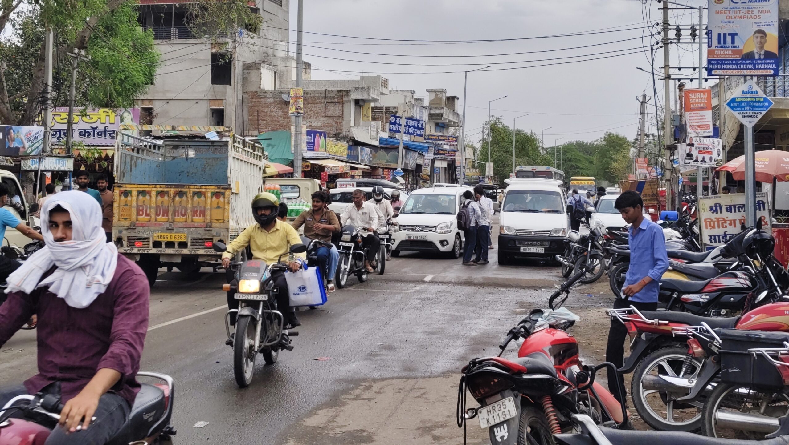 यातायात अव्यवस्था बनी बड़ी समस्या