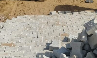 नांगल चौधरी में सड़क निर्माण पर सवाल, रेत से काम के आरोप