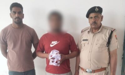 नारनौल में चिट्टा (हेरोइन) के साथ गिरफ्तार आरोपी