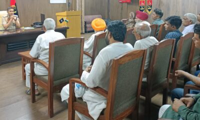 महेंद्रगढ़ में एसपी की पीस कमेटी बैठक, नशे और ट्रैफिक पर सख्ती के संकेत