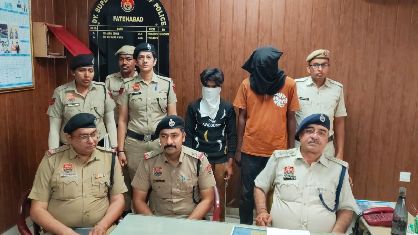 जानकारी देते हुए डीएसपी श्री कुलबंत सिंह