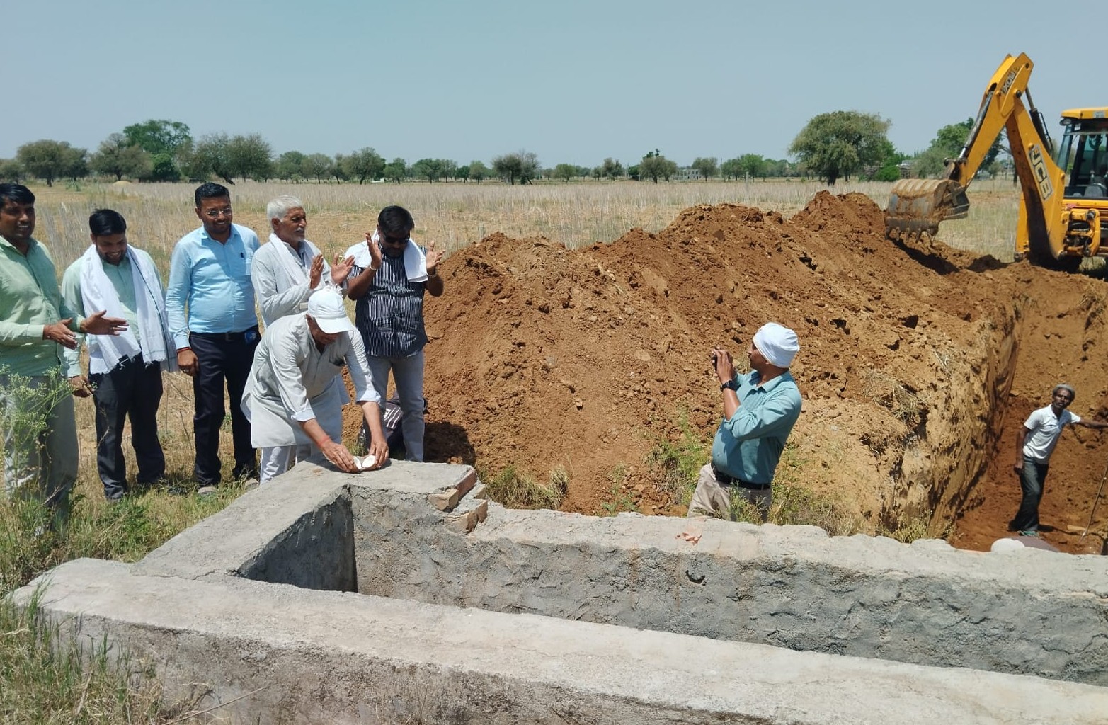 बेगपुर में शुरू हुआ प्रोजेक्ट।