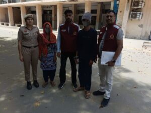 हत्या केस में आरोपी पत्नी व साला पुलिस गिरफ्त में