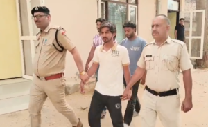 महेंद्रगढ़ पुलिस की पुलिस गिरफ्त में आरोपी