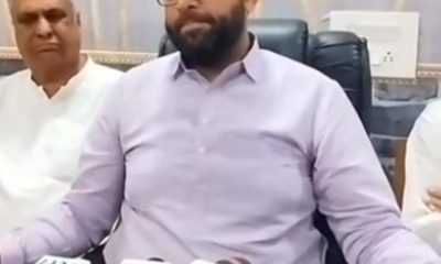 (जेजेपी)  युवा प्रदेश अध्यक्ष दिग्विजय चौटाला मीडिया से बात करते हुए 