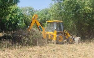 नारनौल में पीडब्ल्यूडी ने 13 साल बाद जमीन पर लिया कब्जा