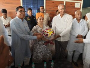 महेंद्रगढ़ में आयोजित चाय पर चर्चा