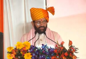 दादरी की विकास रैली में हरियाणा के मुख्यमंत्री नायब सिंह सैनी