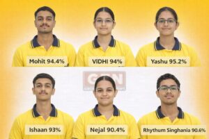 CLC नारनौल के छात्रों का शानदार प्रदर्शन, 95.2% तक अंक और 90%+ छात्रों की दमदार सफलता।