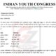 यूथ कांग्रेस का आधिकारिक पत्र, जिसमें महेंद्रगढ़ सहित छह जिलाध्यक्षों को ‘होल्ड’ पर रखने का निर्णय लिया गया।
