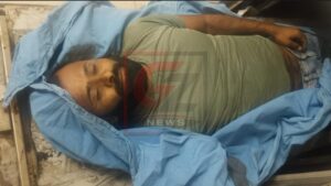 पूर्व डेलीगेट यादराम का शव   