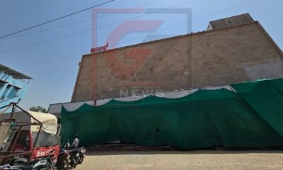 नारनौल के मोहिनी सिनेमा हॉल में रिनोवेशन के दौरान लगी आग