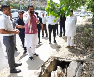 गुरुग्राम में सीएम नायब सिंह सैनी का औचक निरीक्षण