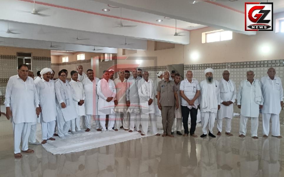 समाजिक बैठक के उपरांत एकत्रित हुए बिश्नोई समाज के सदस्य, निर्णयों पर बनी सहमति।