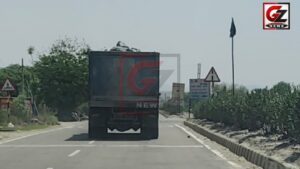 नांगल चौधरी में ओवरलोड डंपरों का आतंक, बिना नंबर प्लेट दौड़ते वाहन बने खतरा