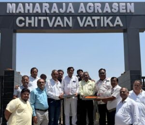 नारनौल | चितवन वाटिका का नाम सुधारकर रखा गया महाराजा अग्रसेन चितवन वाटिका