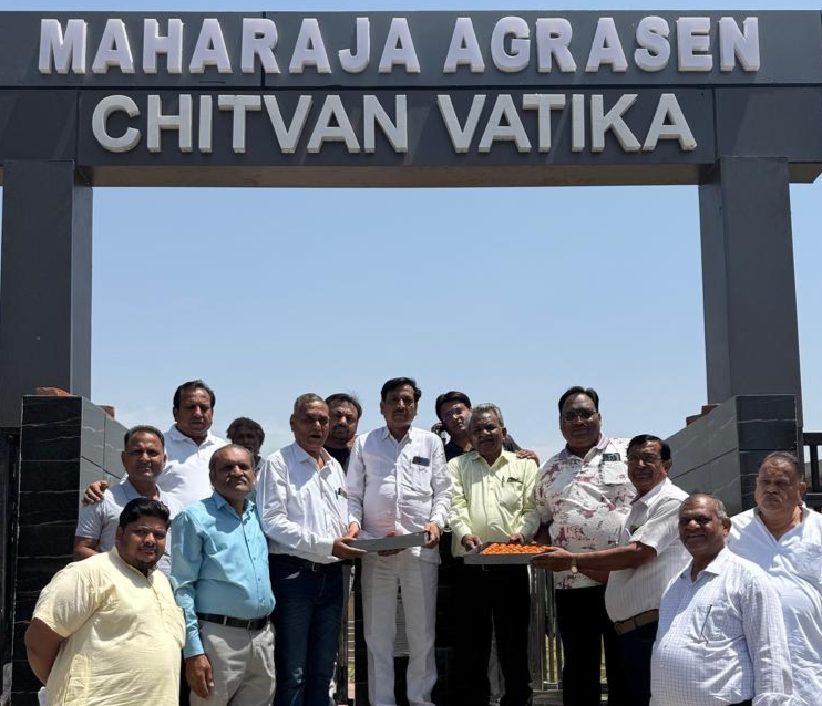 नारनौल | चितवन वाटिका का नाम सुधारकर रखा गया महाराजा अग्रसेन चितवन वाटिका