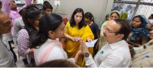 नारनौल की डीसी अनुपमा अंजलि ने किया सिविल अस्पताल का औचक निरीक्षण