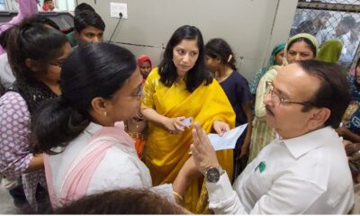 नारनौल की डीसी अनुपमा अंजलि ने किया सिविल अस्पताल का औचक निरीक्षण