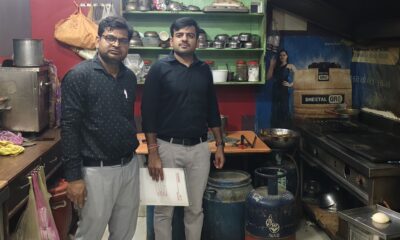 नांगल चौधरी में फूड सप्लाई विभाग की टीम ने दुकानों और ढाबों पर चलाया जांच अभियान।
