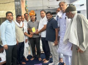 बवानिया में जिंदल परिवार ने गांव विकास के लिए दान की लाखों की भूमि