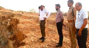 नांगल चौधरी में एसडीएम का औचक निरीक्षण, अवैध खनन पर सख्त कार्रवाई के निर्देश