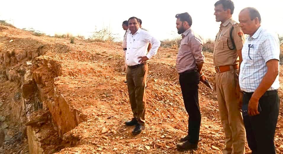 नांगल चौधरी में एसडीएम का औचक निरीक्षण, अवैध खनन पर सख्त कार्रवाई के निर्देश