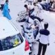 फरीदाबाद में आवारा सांडों का आतंक, सड़क हादसे में दो लोग घायल