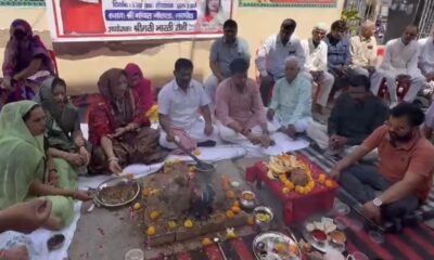 नारनौल में खट्टर के जन्मदिन पर हवन-यज्ञ, भाजपा महिला मोर्चा ने किया आयोजन