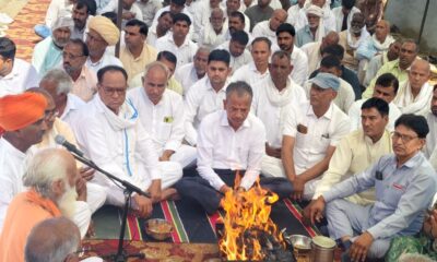 मनोहर लाल खट्टर के जन्मदिन पर नांगल चौधरी में हवन, हजारों लोगों ने दी आहुति