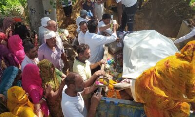 नंदी की अंतिम यात्रा में उमड़ा जनसैलाब, भावुक होकर दी विदाई