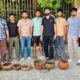 नांगल चौधरी में पक्षियों के लिए सकोरे अभियान, युवाओं ने की पानी की व्यवस्था