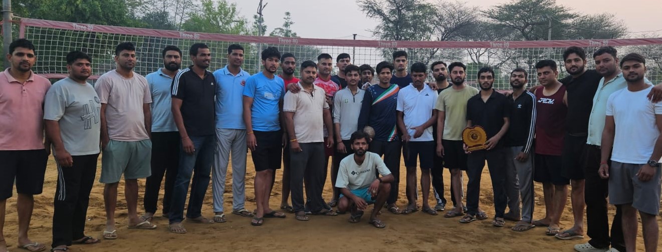बिहाली में शूटिंग वॉलीबॉल प्रतियोगिता का रोमांच, 25 टीमों ने दिखाया दमखम।