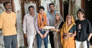 498 अंक लेकर बालाजी के दीपांशु ने प्रदेश में दूसरा व जिले में पहला स्थान किया हासिल