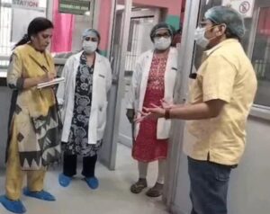 फरीदाबाद अस्पताल डिलीवरी मामले में बड़ा एक्शन, स्वास्थ्य मंत्री आरती सिंह राव ने दो कर्मचारी किए सस्पेंड