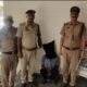 टोहाना पुलिस द्वारा गिरफ्तार किया गया भिवानी निवासी आरोपी विकास, जिस पर चोरी के कई मामले दर्ज हैं।