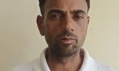 अटेली | घटना की जानकारी देता निलेश कुमार