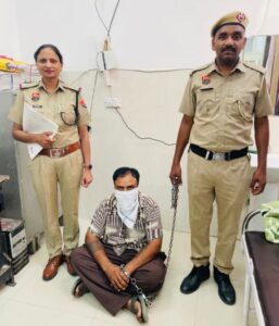 होटल संचालक प्रिंस अरोड़ा जिसे पुलिस ने पकड़ लिया है
