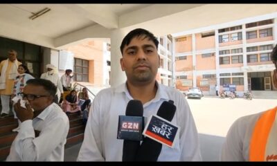 ग्राउंड जीरो न्यूज से बातचीत करते यूथ जिला अध्यक्ष महेंद्रगढ़ पुनीत बुलान
