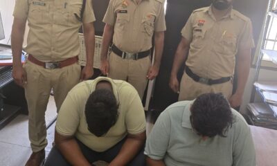 रतिया पुलिस की गिरफ्तार में व्यापारी पर हमला करने वाले आरोपी।