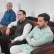 नूंह दौरे के दौरान युवाओं एवं शिक्षाविदों से संवाद करते कार्यवाहक अध्यक्ष शाहिद अख्तर