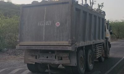 नांगल चौधरी-निजामपुर क्षेत्र से गुजरते ओवरलोड डंपर